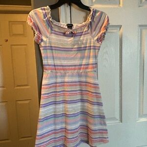 Girl’s Striped Summer Dress